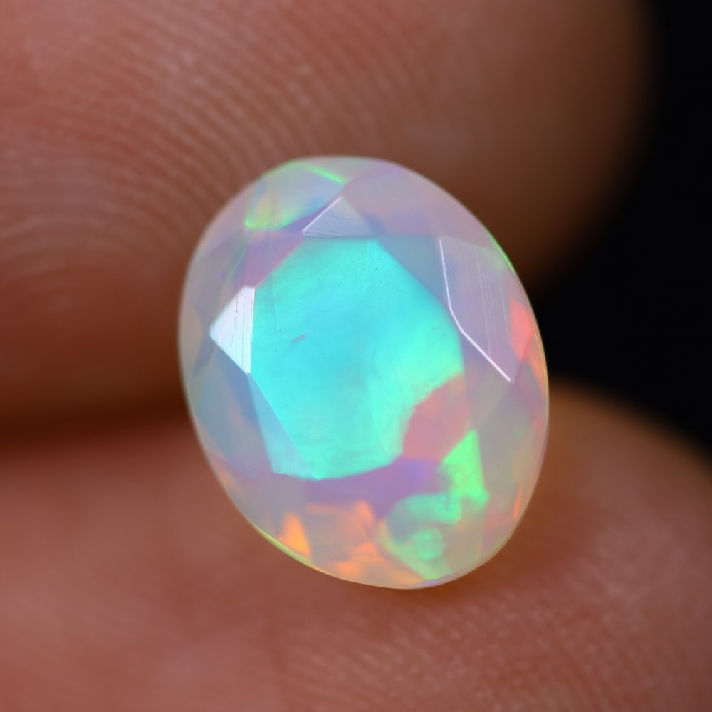 1.70Ct Welo Opal Faceted Polished - Ethiopian Opal: Ksmith Jewels Global Welcome to our auction house, today auction brought to you by Ksmith Jewels Global based in Penang, Malaysia specialize in all kinds of opal and color gemstone both in manufacturi