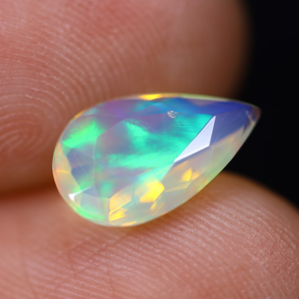 1.20Ct Welo Opal Faceted Polished - Ethiopian Opal: Ksmith Jewels Global Welcome to our auction house, today auction brought to you by Ksmith Jewels Global based in Penang, Malaysia specialize in all kinds of opal and color gemstone both in manufacturi