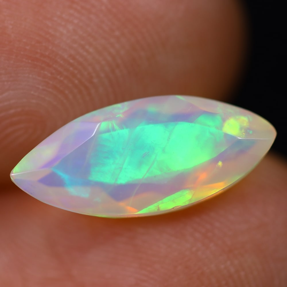 1.86Ct Welo Opal Faceted Polished - Ethiopian Opal: Ksmith Jewels Global Welcome to our auction house, today auction brought to you by Ksmith Jewels Global based in Penang, Malaysia specialize in all kinds of opal and color gemstone both in manufacturi