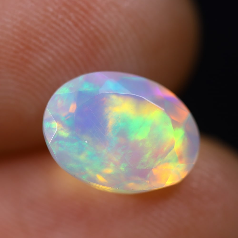 1.71Ct Welo Opal Faceted Polished - Ethiopian Opal: Ksmith Jewels Global Welcome to our auction house, today auction brought to you by Ksmith Jewels Global based in Penang, Malaysia specialize in all kinds of opal and color gemstone both in manufacturi