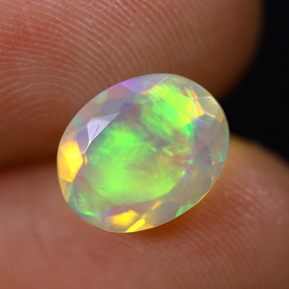 1.88Ct Welo Opal Faceted Polished - Ethiopian Opal: Ksmith Jewels Global Welcome to our auction house, today auction brought to you by Ksmith Jewels Global based in Penang, Malaysia specialize in all kinds of opal and color gemstone both in manufacturi