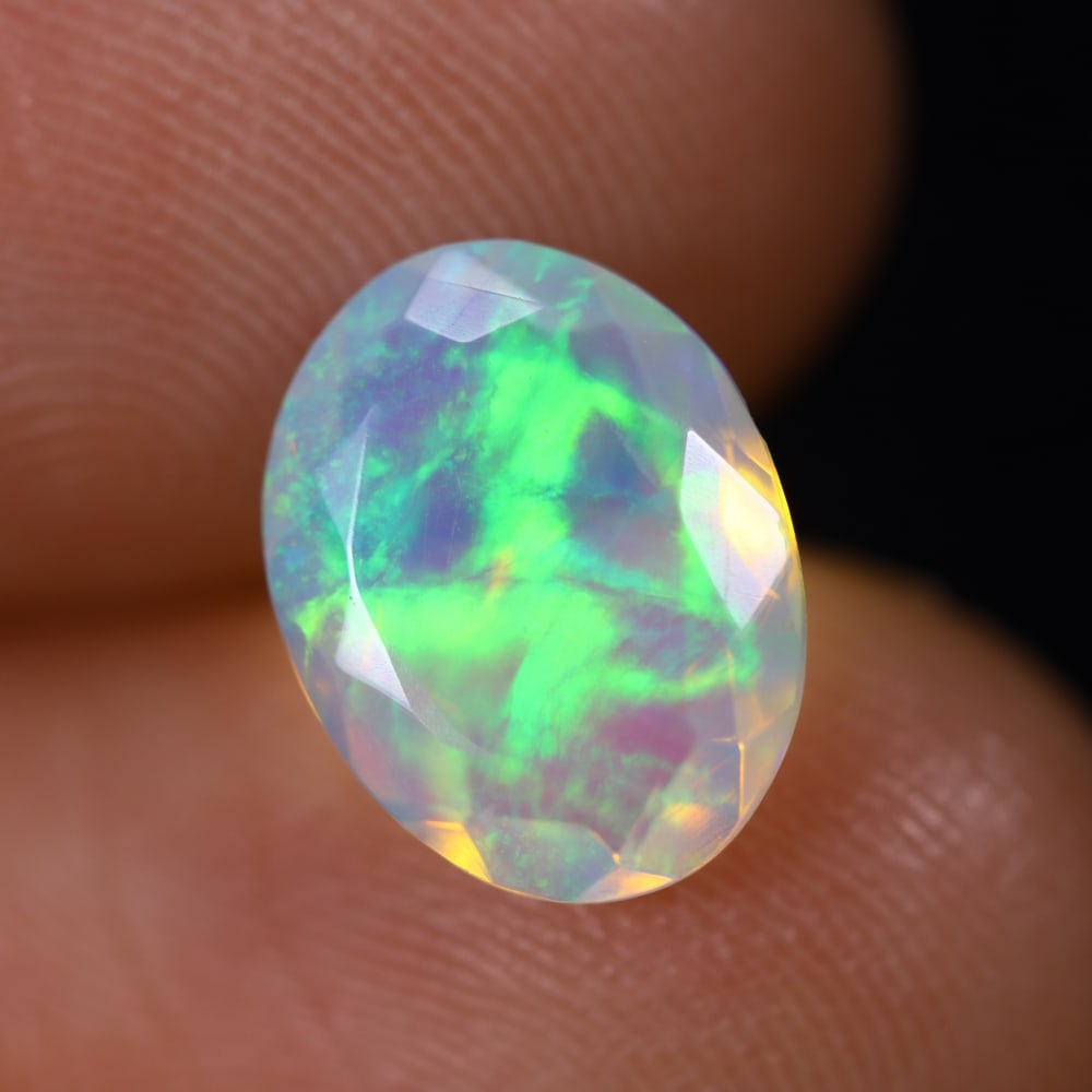 1.67Ct Welo Opal Faceted Polished - Ethiopian Opal: Ksmith Jewels Global Welcome to our auction house, today auction brought to you by Ksmith Jewels Global based in Penang, Malaysia specialize in all kinds of opal and color gemstone both in manufacturi