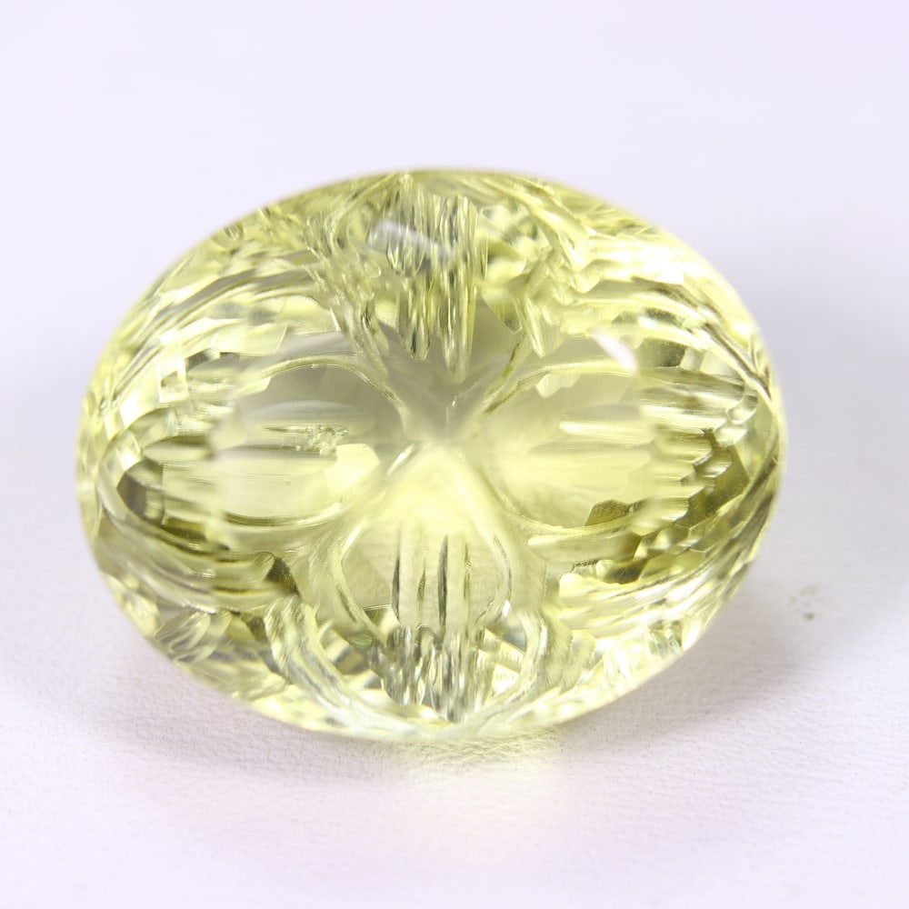 42.79Ct Lemon Carving Quartz - Polished Carving: Ksmith Jewels Global Welcome to our auction house, today auction brought to you by Ksmith Jewels Global based in Penang, Malaysia specialize in all kinds of opal and color gemstone both in manufacturi
