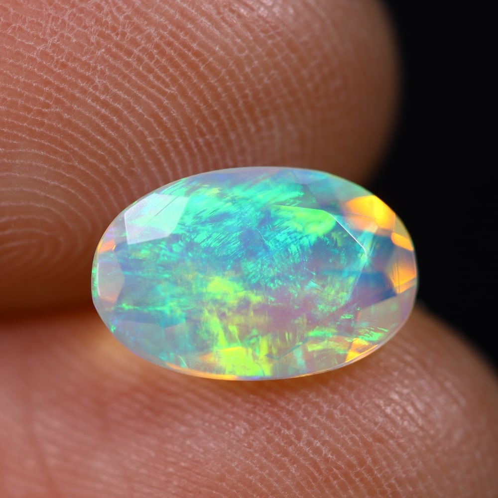 1.20Ct Welo Opal Faceted Polished - Ethiopian Opal: Ksmith Jewels Global Welcome to our auction house, today auction brought to you by Ksmith Jewels Global based in Penang, Malaysia specialize in all kinds of opal and color gemstone both in manufacturi