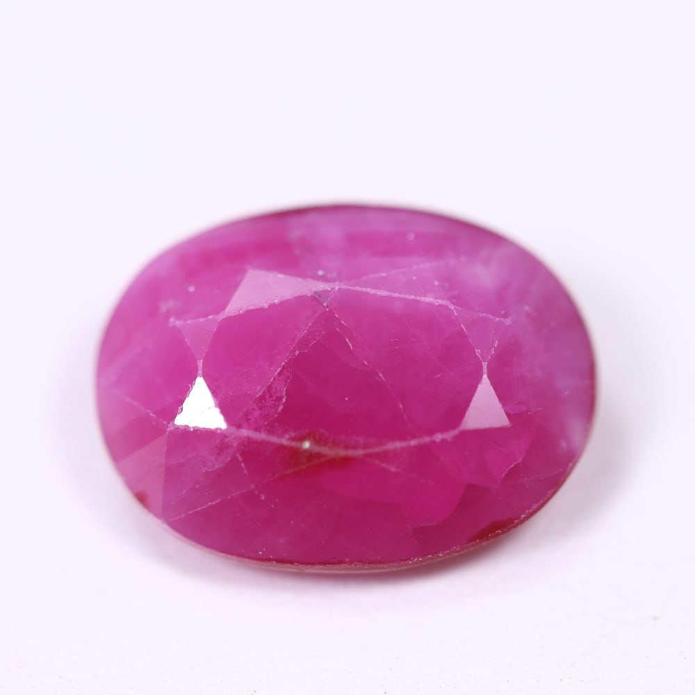 6.06Ct Red Ruby - Polished Faceted (1 of 2)