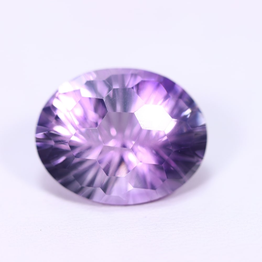 13.22Ct Purple Amethyst - Polished Faceted: Ksmith Jewels Global Welcome to our auction house, today auction brought to you by Ksmith Jewels Global based in Penang, Malaysia specialize in all kinds of opal and color gemstone both in manufacturi
