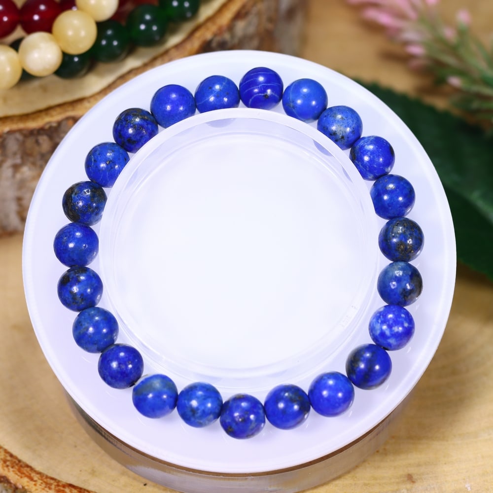 20.55g Lapis Lazuli Bracelet - Polished Beads: Ksmith Jewels Global Welcome to our auction house, today auction brought to you by Ksmith Jewels Global based in Penang, Malaysia specialize in all kinds of opal and color gemstone both in manufacturi