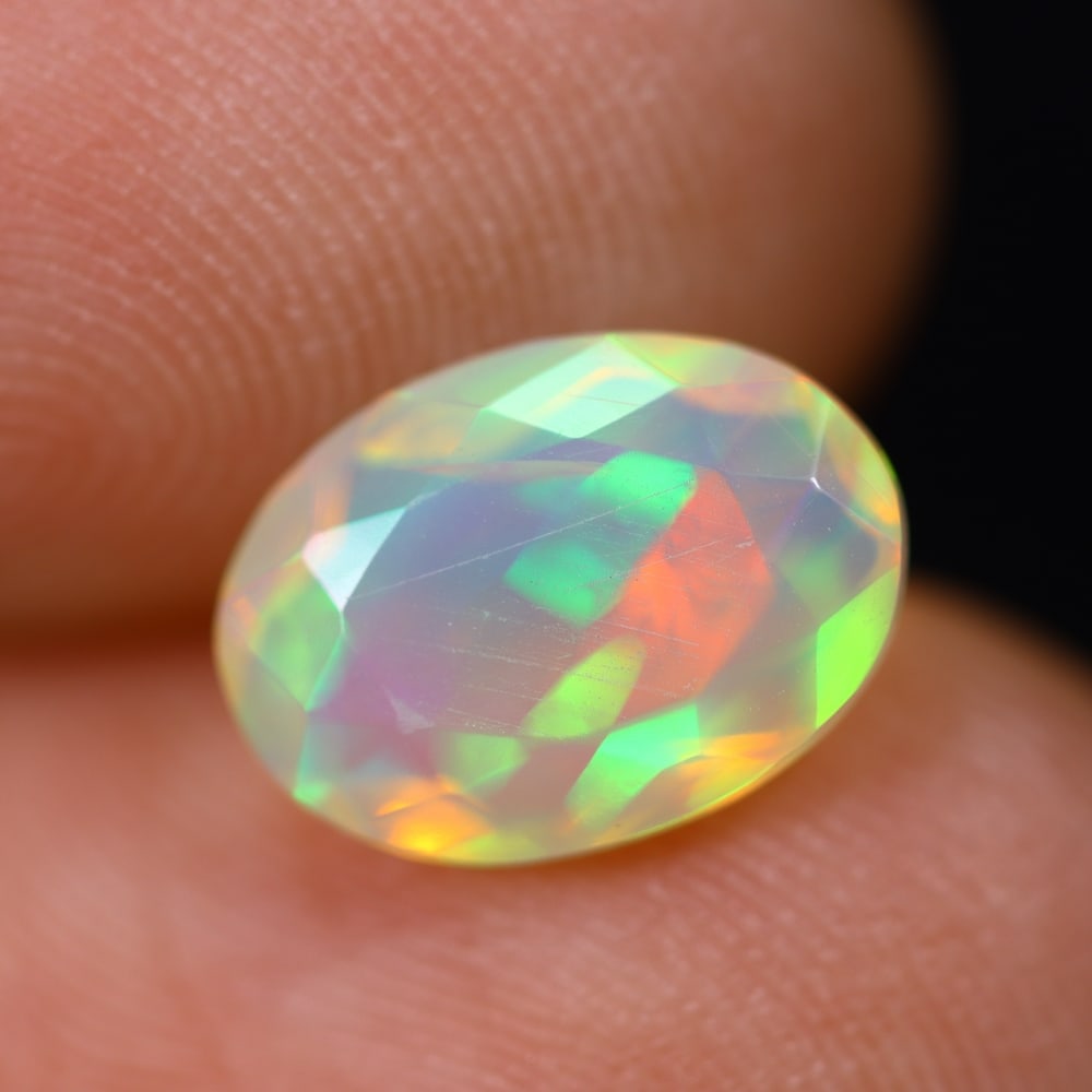 1.43Ct Welo Opal Faceted Polished - Ethiopian Opal: Ksmith Jewels Global Welcome to our auction house, today auction brought to you by Ksmith Jewels Global based in Penang, Malaysia specialize in all kinds of opal and color gemstone both in manufacturi