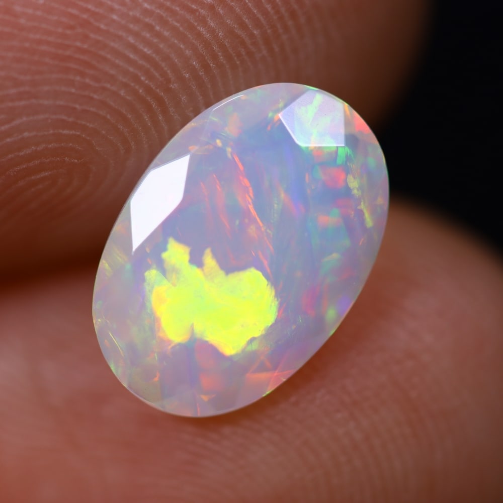 1.37Ct Welo Opal Faceted Polished - Ethiopian Opal: Ksmith Jewels Global Welcome to our auction house, today auction brought to you by Ksmith Jewels Global based in Penang, Malaysia specialize in all kinds of opal and color gemstone both in manufacturi
