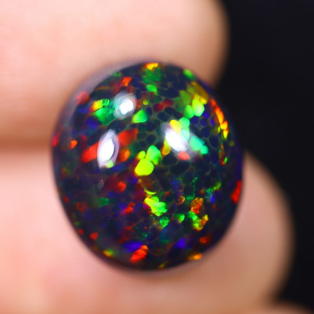*5.72Ct Welo Black Opal Polished - Ethiopian Opal: Ksmith Jewels Global Welcome to our auction house, today auction brought to you by Ksmith Jewels Global based in Penang, Malaysia specialize in all kinds of opal and color gemstone both in manufacturi