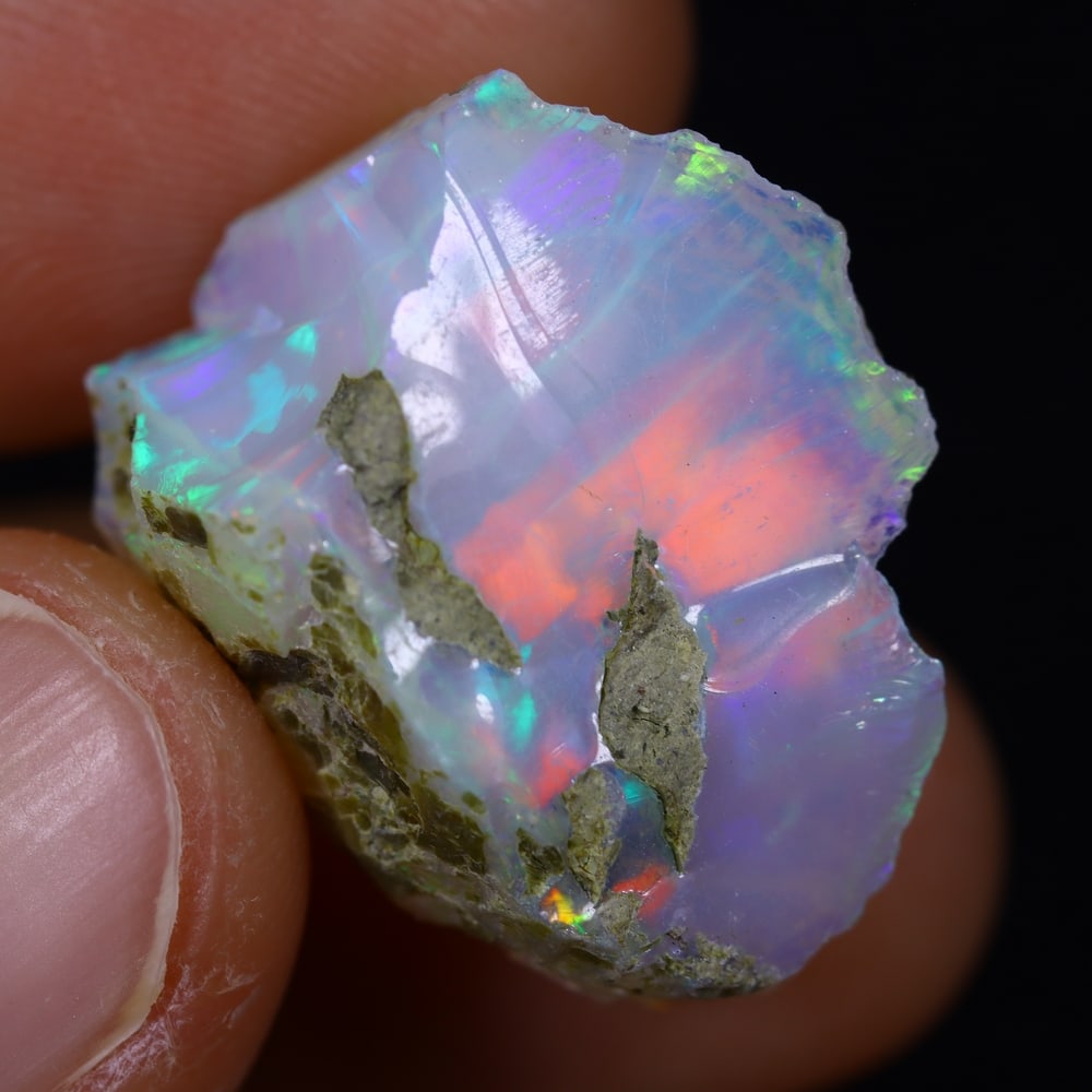 13.5Ct Rough Opal Specimen - Ethiopian Opal - Mineral Rough (1 of 6)
