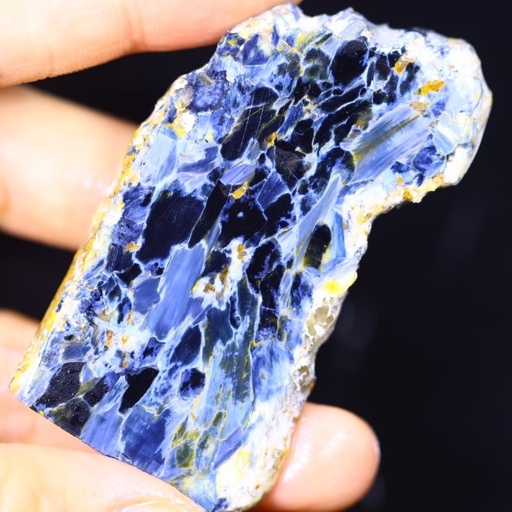 92.57Ct Pietersite Slab - Gemstone Crystal - Freeform Slice: Ksmith Jewels Global Welcome to our auction house, today auction brought to you by Ksmith Jewels Global based in Penang, Malaysia specialize in all kinds of opal and color gemstone both in manufacturi