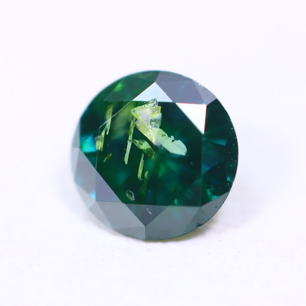 0.43ct Green Diamond 5.0mm - Natural Diamond, Loose Diamond: Ksmith Jewels Global Welcome to our auction house, today auction brought to you by Ksmith Jewels Global based in Penang, Malaysia specialize in all kinds of opal, diamond and color gemstone both in ma