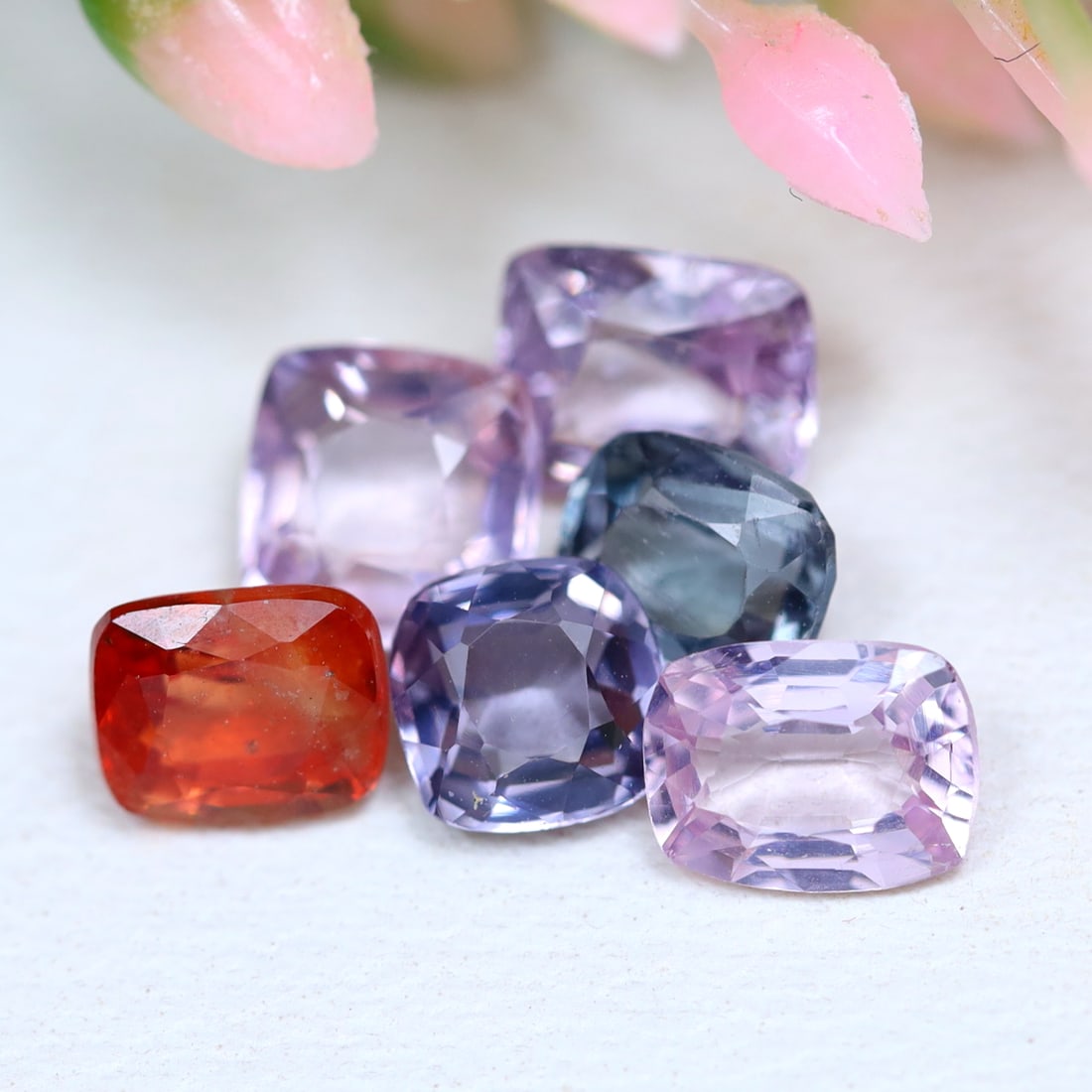 3.35Ct Natural Cushion Burmese Spinel - Burmese Spinel - Cushion Gemstone Lots: Ksmith Jewels Global Welcome to our auction house, today auction brought to you by Ksmith Jewels Global based in Penang, Malaysia specialize in all kinds of opal and color gemstone both in manufacturi