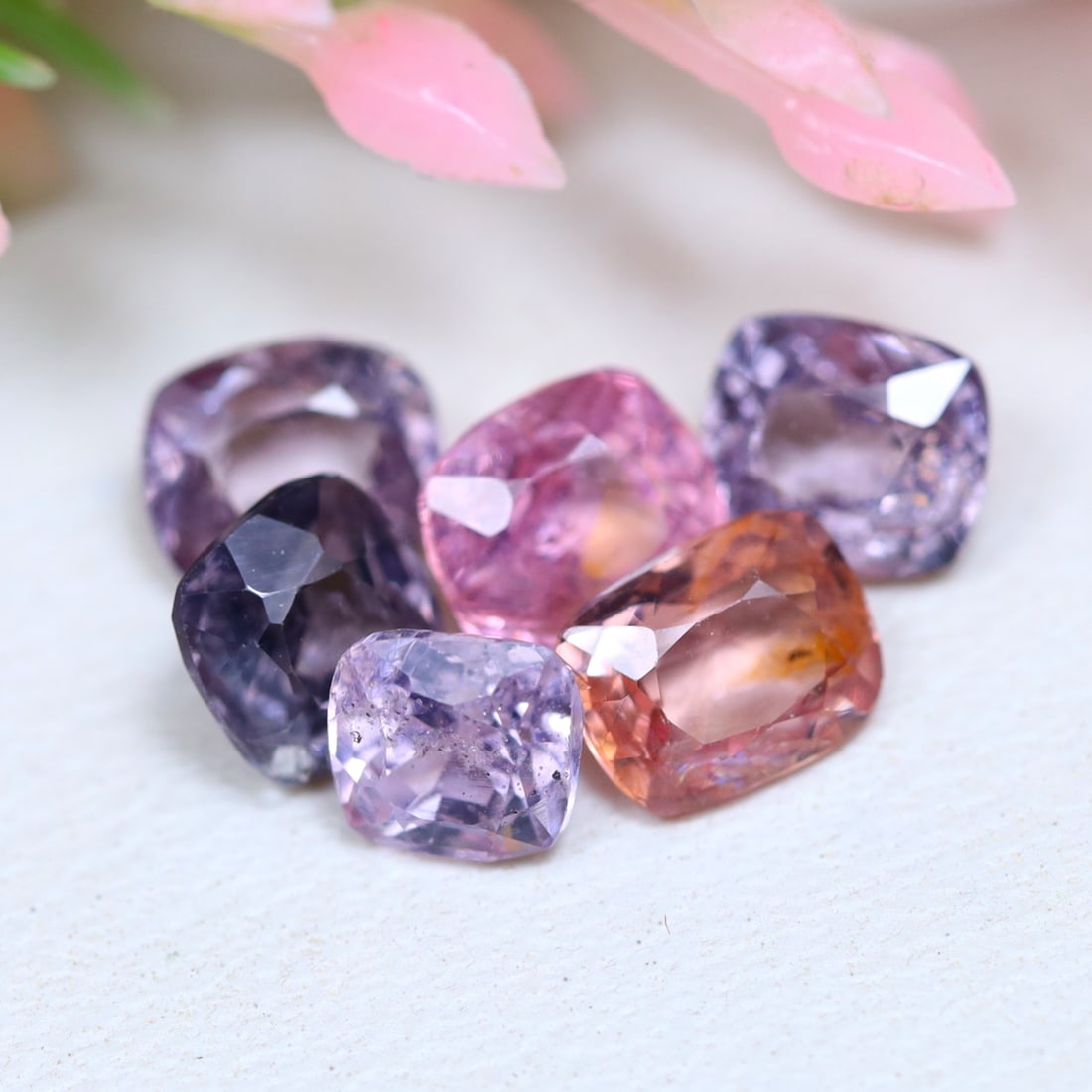 3.31Ct Natural Cushion Burmese Spinel - Burmese Spinel - Cushion Gemstone Lots: Ksmith Jewels Global Welcome to our auction house, today auction brought to you by Ksmith Jewels Global based in Penang, Malaysia specialize in all kinds of opal and color gemstone both in manufacturi