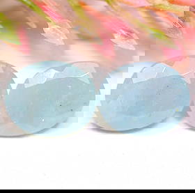 Aquamarine 5.71Ct Natural Oval Cut Light Blue Aquamarine Pair: Ksmith Jewels Global Welcome to our auction house, today auction brought to you by Ksmith Jewels Global based in Penang, Malaysia specialize in all kinds of opal and color gemstone both in manufacturi