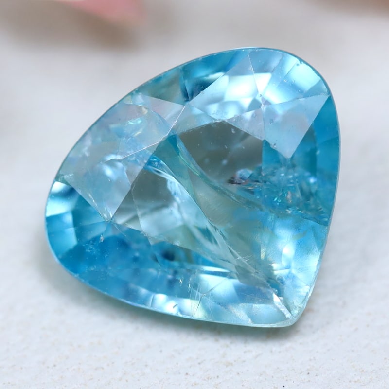 2.02Ct Natural Cambodia Blue Zircon Pear Only Heated Gemstone: Ksmith Jewels Global Welcome to our auction house, today auction brought to you by Ksmith Jewels Global based in Penang, Malaysia specialize in all kinds of opal and color gemstone both in manufacturi