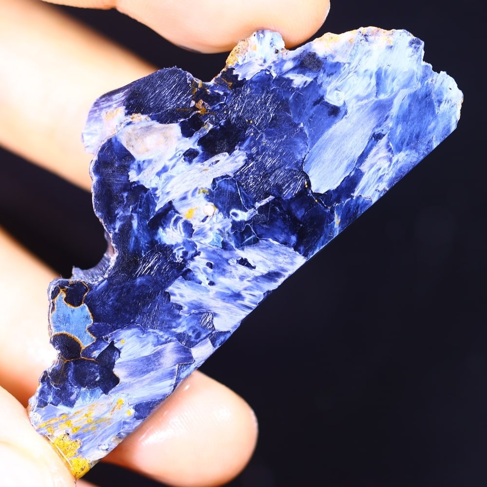 60.60Ct Pietersite Slab - Gemstone Crystal - Freeform Slice: Ksmith Jewels Global Welcome to our auction house, today auction brought to you by Ksmith Jewels Global based in Penang, Malaysia specialize in all kinds of opal and color gemstone both in manufacturi