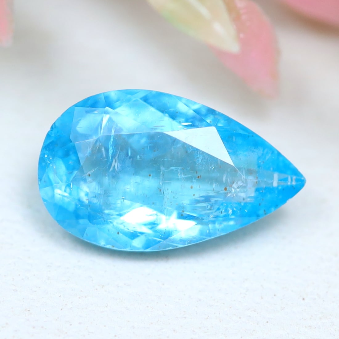 Apatite 1.13Ct Natural Unheated Blue Apatite Madagascar For Jewelry Making: Ksmith Jewels Global Welcome to our auction house, today auction brought to you by Ksmith Jewels Global based in Penang, Malaysia specialize in all kinds of opal and color gemstone both in manufacturi