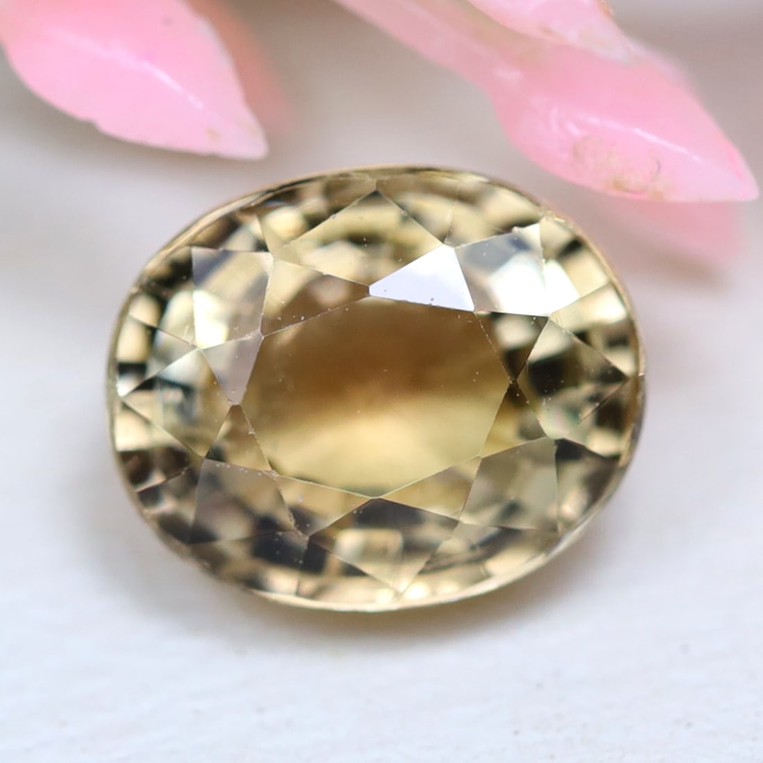 Tourmaline 2.21Ct Oval Cut Natural Mozambique Golden Yellow Tourmaline: Ksmith Jewels Global Welcome to our auction house, today auction brought to you by Ksmith Jewels Global based in Penang, Malaysia specialize in all kinds of opal and color gemstone both in manufacturi
