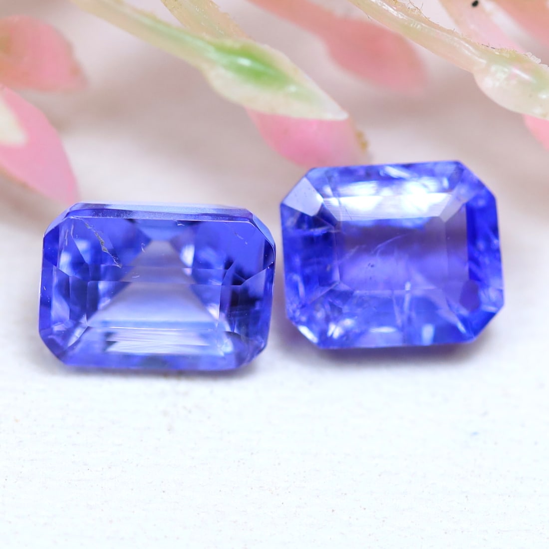 Tanzanite 1.84Ct Natural Purplish Blue Tanzanite Pair for Jewelry Making: Ksmith Jewels Global Welcome to our auction house, today auction brought to you by Ksmith Jewels Global based in Penang, Malaysia specialize in all kinds of opal and color gemstone both in manufacturi