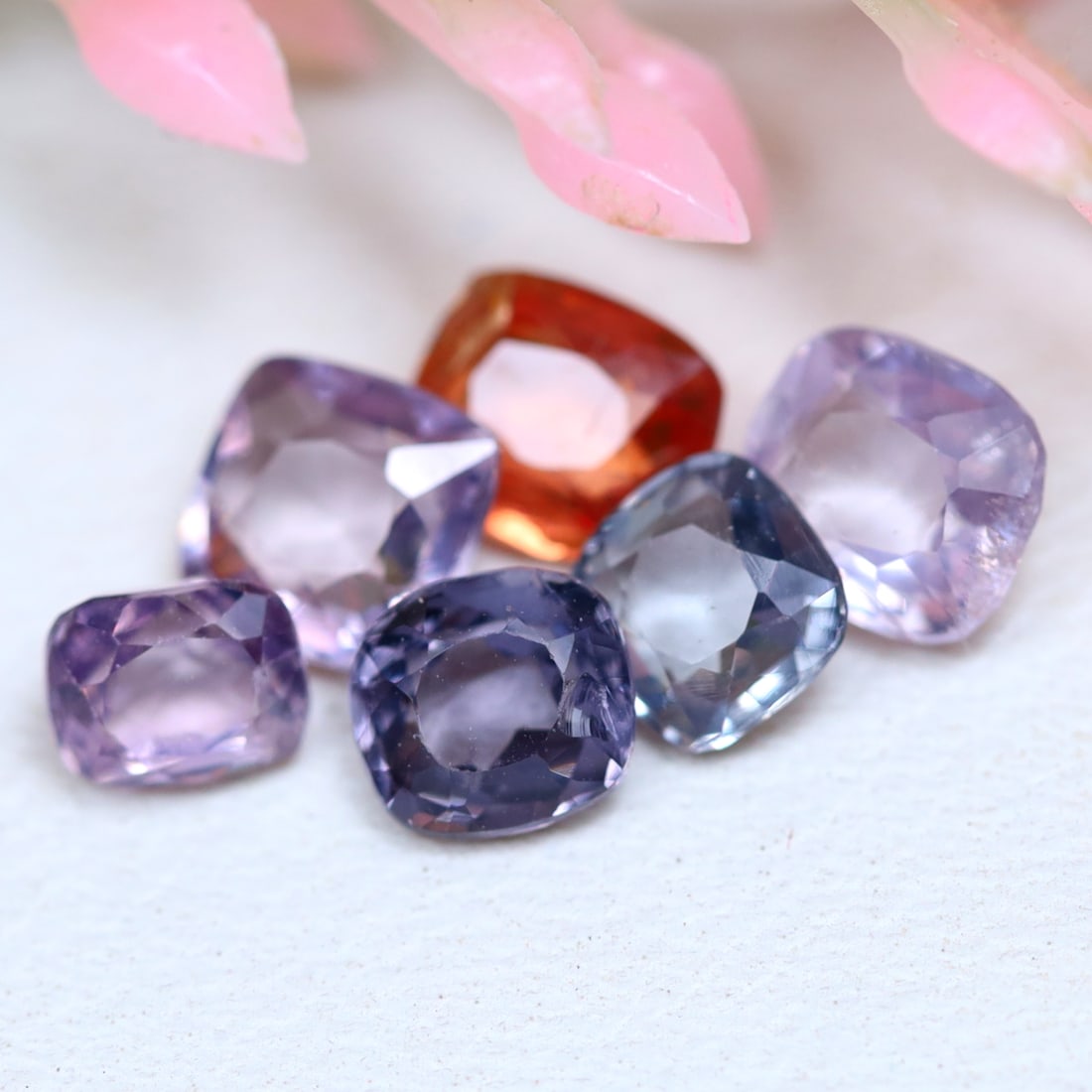 3.07Ct Natural Cushion Burmese Spinel - Burmese Spinel - Cushion Gemstone Lots: Ksmith Jewels Global Welcome to our auction house, today auction brought to you by Ksmith Jewels Global based in Penang, Malaysia specialize in all kinds of opal and color gemstone both in manufacturi