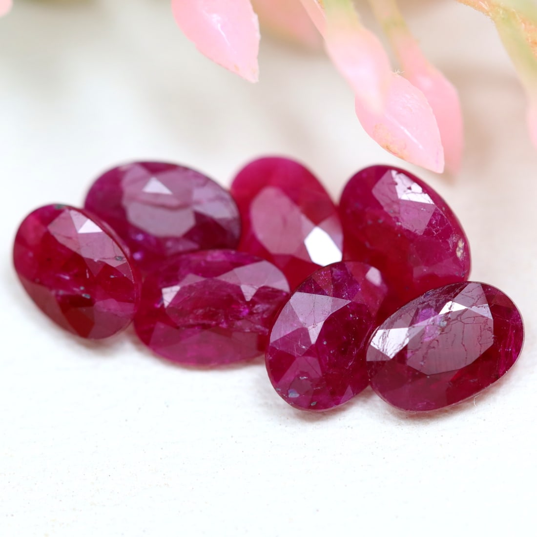 3.72Ct Natural Heated Oval Cut Madagascar Ruby in Lot (1 of 2)