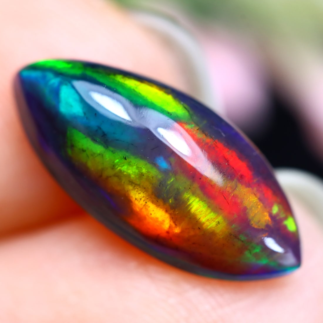 2.69Ct Natural Ethiopian Welo Smoked Opal - Ethiopian Opal (1 of 4)