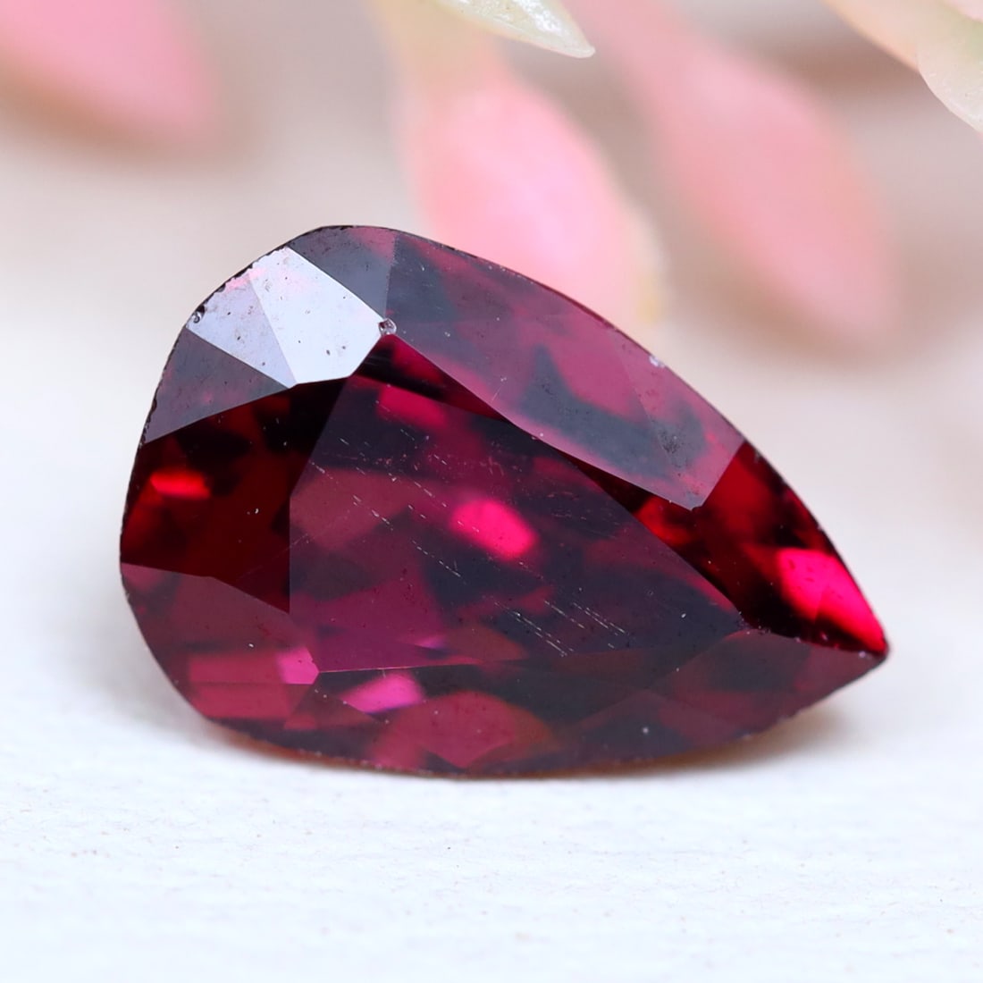 1.70Ct Natural Fancy Cut Redish Rhodolite Garnet for Jewelry Making (1 of 2)