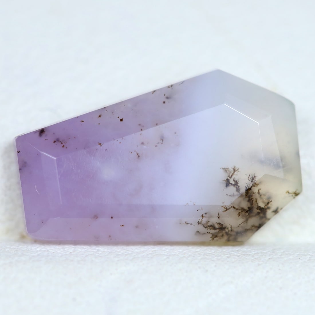 Dendrite Opal 3.98Ct Fancy Cut Natural Faceted Dendrite Opal: Ksmith Jewels Global Welcome to our auction house, today auction brought to you by Ksmith Jewels Global based in Penang, Malaysia specialize in all kinds of opal and color gemstone both in manufacturi