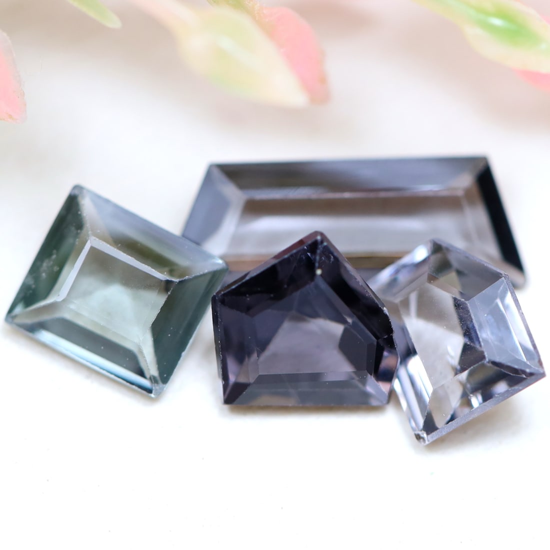 2.73Ct Natural 4PCS.AAA++COLOR SPINEL MOGOK NATURAL GEMSTONE FANCY CUT: Ksmith Jewels Global Welcome to our auction house, today auction brought to you by Ksmith Jewels Global based in Penang, Malaysia specialize in all kinds of opal and color gemstone both in manufacturi