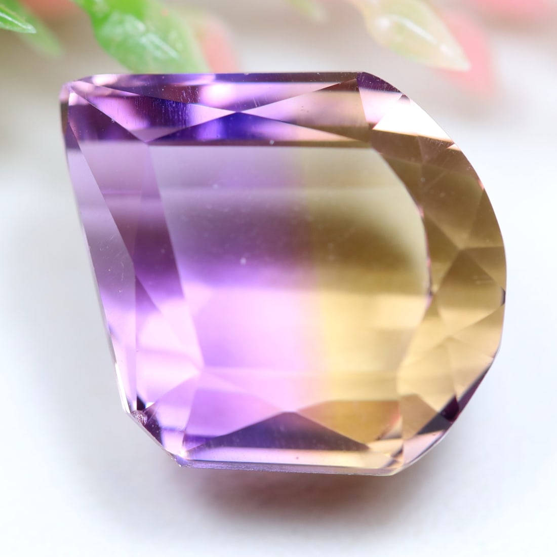 Ametrine 18.19Ct Natural Clean Large Size Ametrine for Jewelry Making (1 of 2)