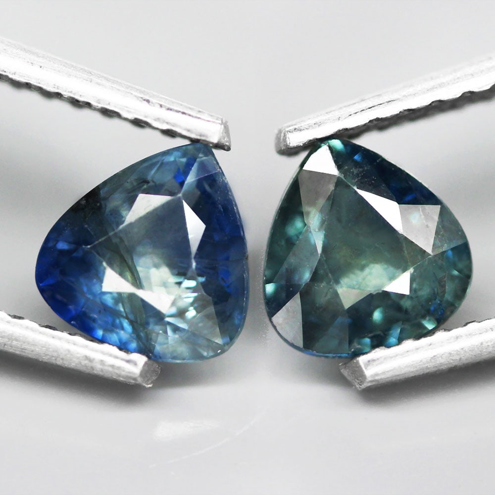 1.28Ct Natural Normal Heated Bluish Green Pear Australia Sapphire OT6682: Ksmith Jewels Global Welcome to our auction house, today auction brought to you by Ksmith Jewels Global based in Penang, Malaysia specialize in all kinds of opal and color gemstone both in manufacturi