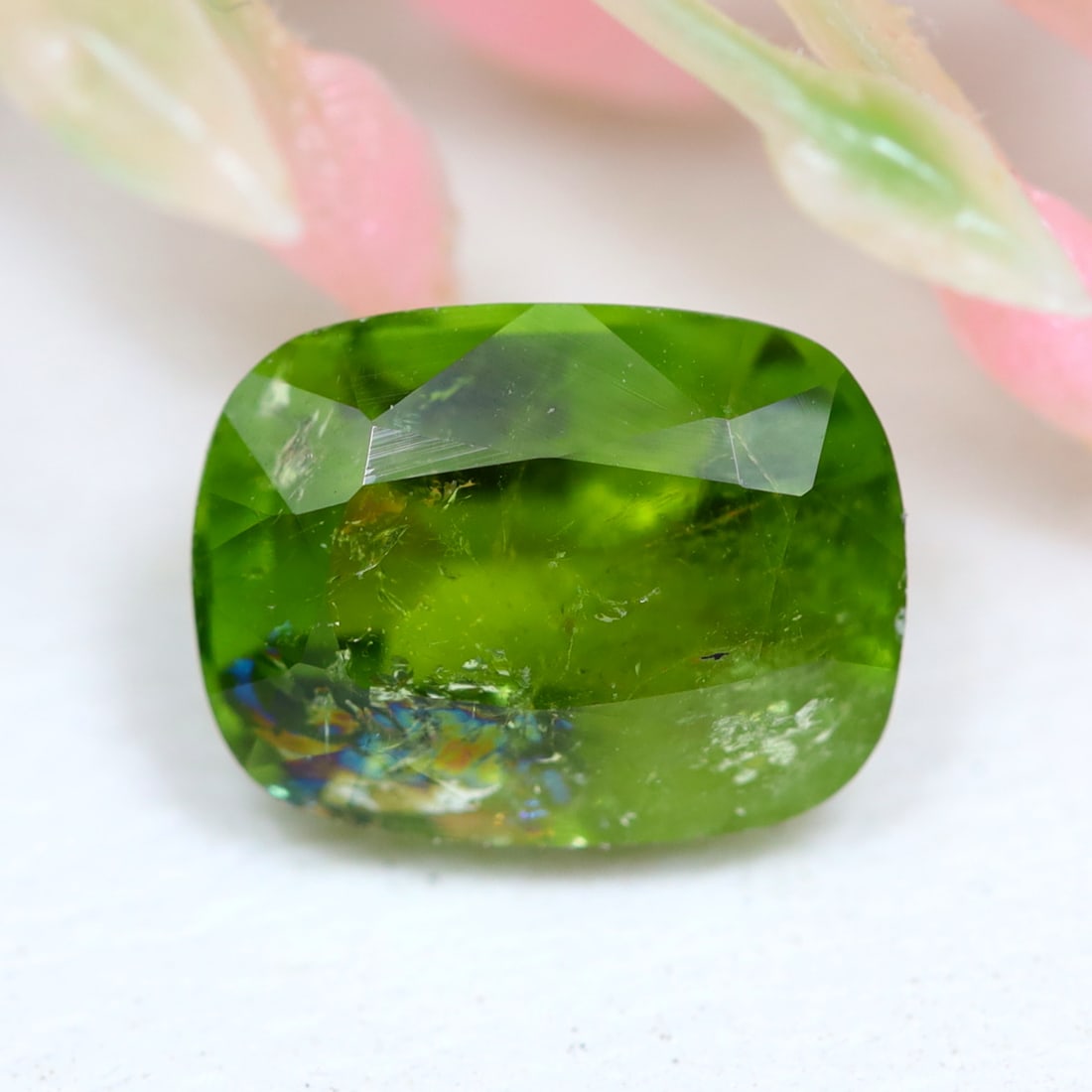 Tourmaline 1.54Ct Natural Afghanistan Green Color Tourmaline Gemstone Lot (1 of 2)