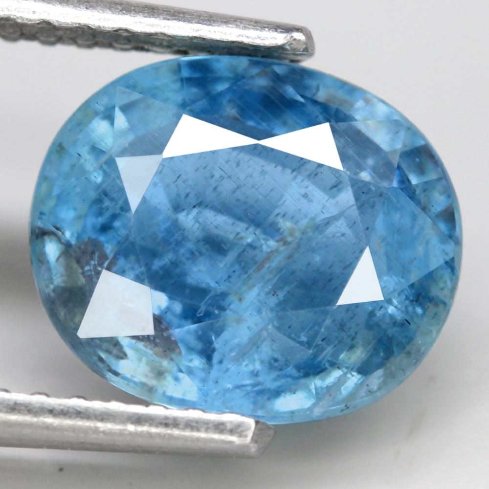 Aquamarine 1.98Ct Natural Brazil Untreated Aquamarine Oval Cut (1 of 2)