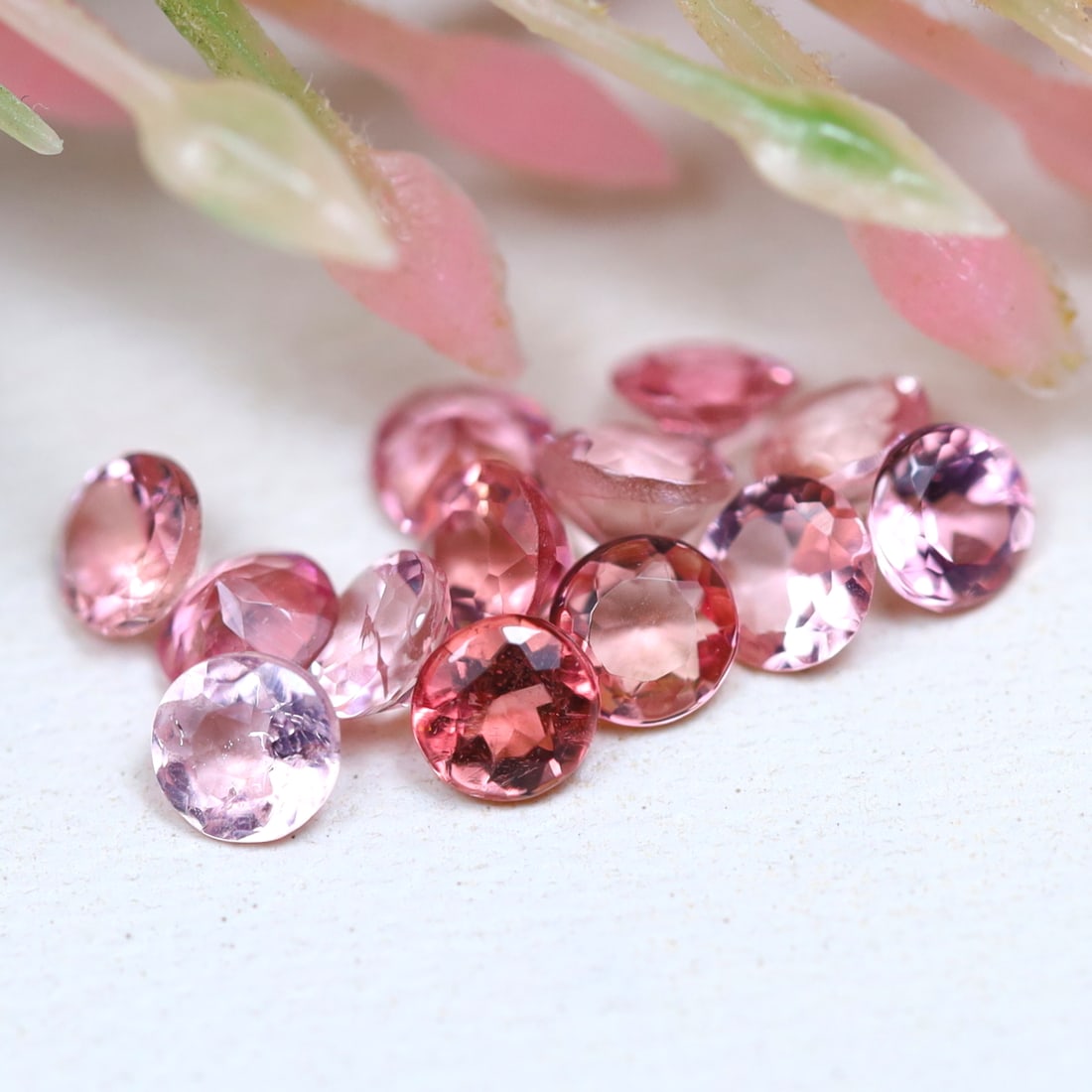2.5MM Tourmaline 1.07Ct Round Cut Natural Pinkish Color Afghanistan Tourmaline LOT: Ksmith Jewels Global Welcome to our auction house, today auction brought to you by Ksmith Jewels Global based in Penang, Malaysia specialize in all kinds of opal and color gemstone both in manufacturi