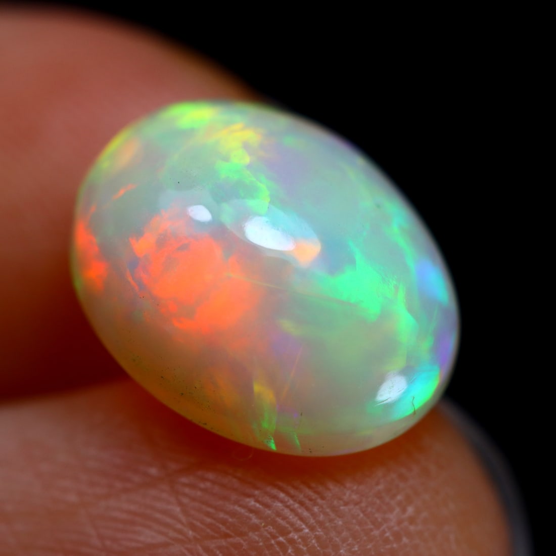 2.93Ct Natural Flashy Rainbow Ethiopian Welo Opal - Ethiopian Opal (1 of 5)