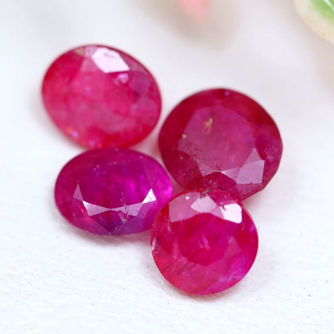 1.70Ct Natural Winza Heated Ruby Top Red Oval Cut (1 of 2)