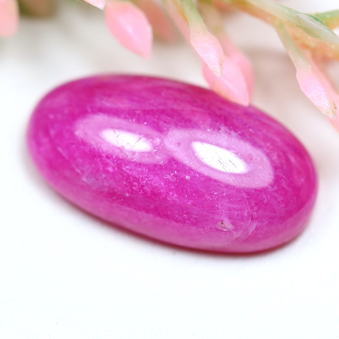 17.67Ct Natural Madagascar Heated Ruby Top Red Oval Cut Cabochon: Ksmith Jewels Global Welcome to our auction house, today auction brought to you by Ksmith Jewels Global based in Penang, Malaysia specialize in all kinds of opal and color gemstone both in manufacturi