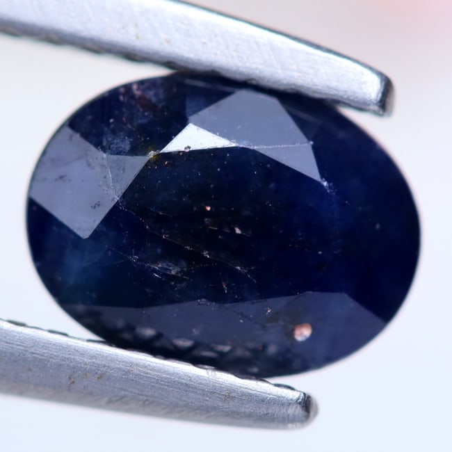 Blue Sapphire 1.53Ct Marquise Cut Natural Deep Color Sapphire (1 of 2)