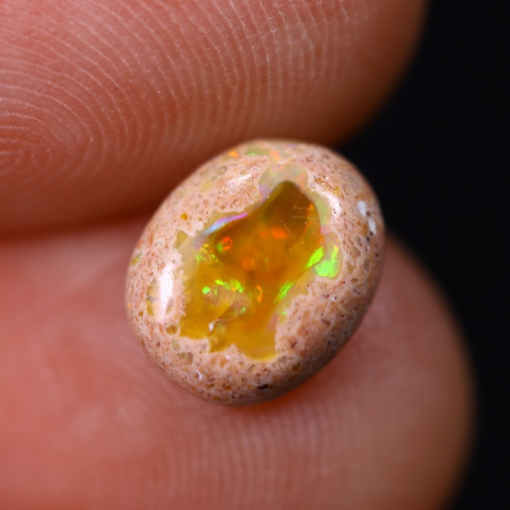 1.19Ct Mexican Opal - Polished Opal, 162E: Ksmith Heritage Auctioneers Welcome to our auction house, today auction brought to you by Ksmith Heritage Auctioneers based in Penang, Malaysia specialize in all kinds of opal and color gemstone both