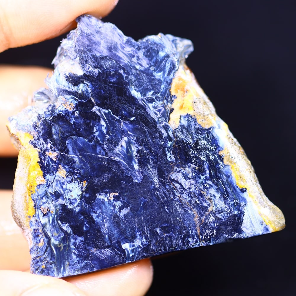 83.33Ct Pietersite Slab - Gemstone Crystal - Freeform Slice, 774B: Ksmith Heritage Auctioneers Welcome to our auction house, today auction brought to you by Ksmith Heritage Auctioneers based in Penang, Malaysia specialize in all kinds of opal and color gemstone both