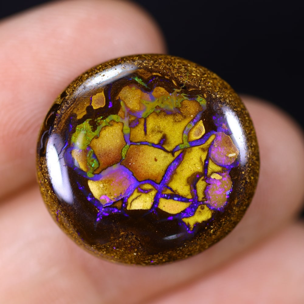 12.96Ct Boulder Opal - Australian Opal, 710B: Ksmith Heritage Auctioneers Welcome to our auction house, today auction brought to you by Ksmith Heritage Auctioneers based in Penang, Malaysia specialize in all kinds of opal and color gemstone both