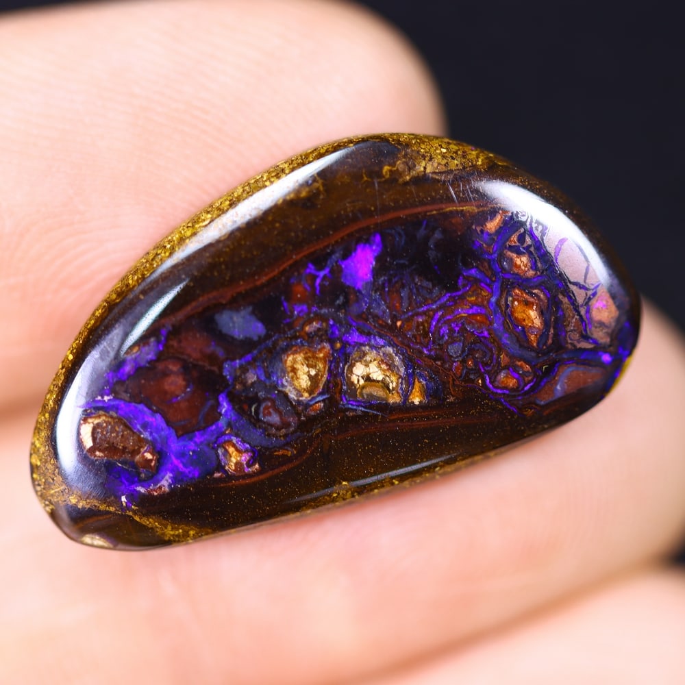 10.08Ct Boulder Opal - Australian Opal, 539E (1 of 5)