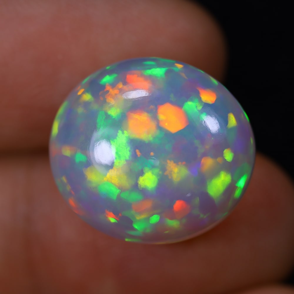 *12.62Ct Welo Opal Polished - Ethiopian Opal, 285B: Ksmith Heritage Auctioneers Welcome to our auction house, today auction brought to you by Ksmith Heritage Auctioneers based in Penang, Malaysia specialize in all kinds of opal and color gemstone both