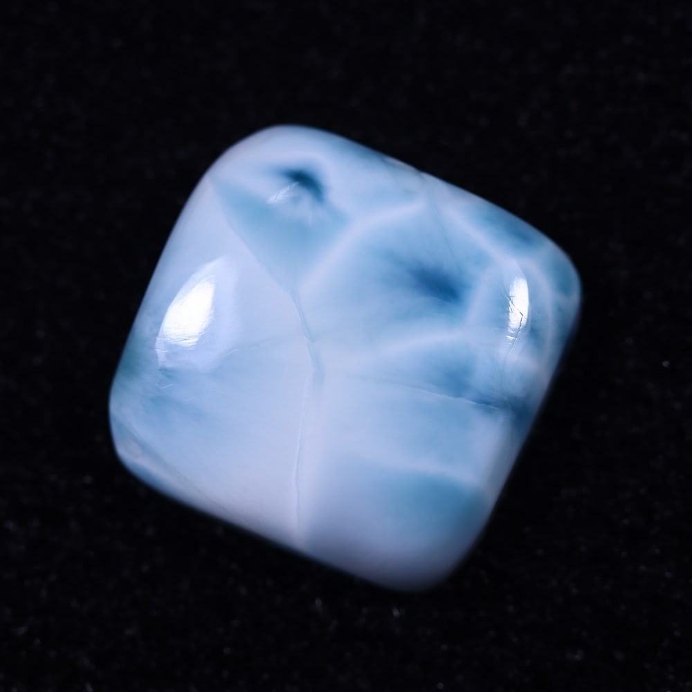 *26.15cts Natural Larimar - Polished Cabochon, 1163B: Ksmith Heritage Auctioneers Welcome to our auction house, today auction brought to you by Ksmith Heritage Auctioneers based in Penang, Malaysia specialize in all kinds of opal and color gemstone both