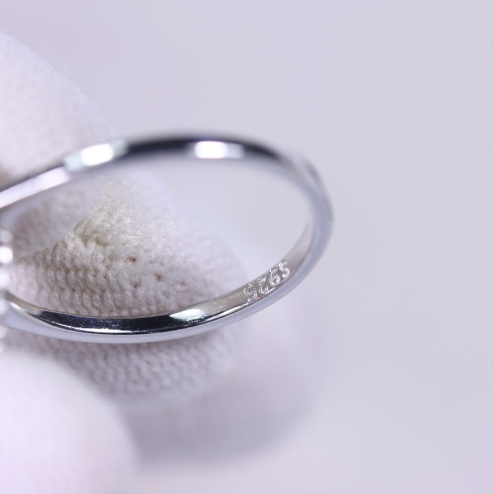 Ring US7 Ruby - 925 Sterling Silver, 20B - 3