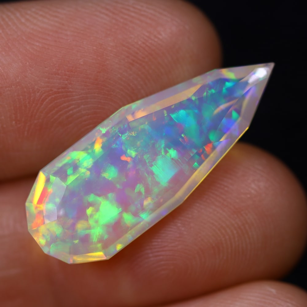 6.28Ct Special Cut Welo Opal Polished - Ethiopian Opal, 772E (1 of 7)