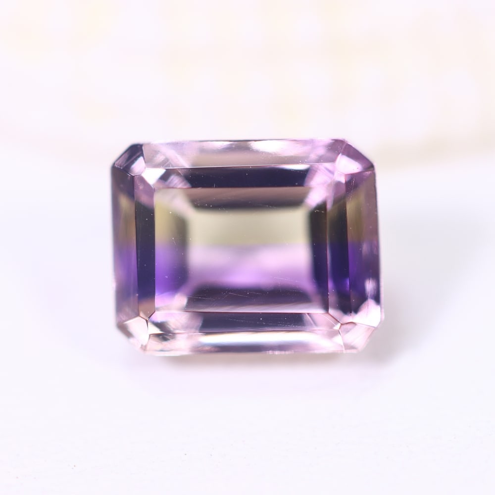 2.05Ct Ametrine - Polished Faceted - Rectangle Faceted, 950E: Ksmith Heritage Auctioneers Welcome to our auction house, today auction brought to you by Ksmith Heritage Auctioneers based in Penang, Malaysia specialize in all kinds of opal and color gemstone both
