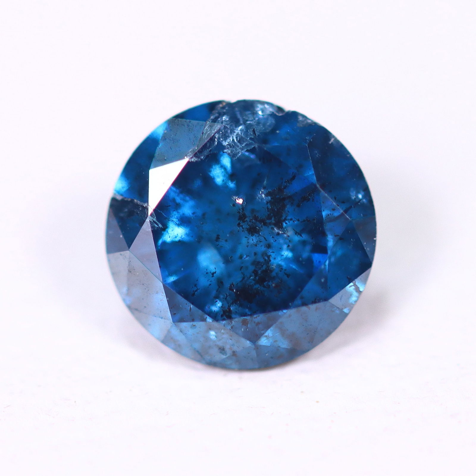 0.46ct Blue Round Diamond 4.9mm - Natural Diamond, Loose Diamond: Ksmith Jewels Global Welcome to our auction house, today auction brought to you by Ksmith Jewels Global based in Penang, Malaysia specialize in all kinds of opal, diamond and color gemstone both in ma